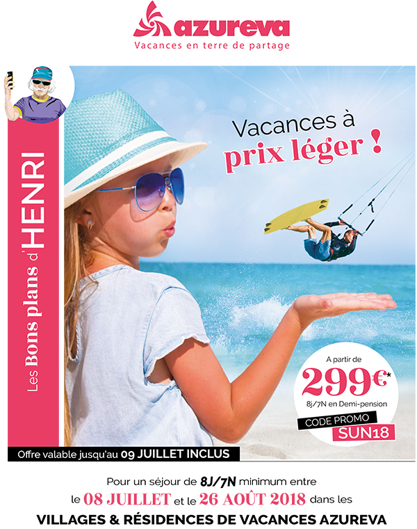Offre "-15% Location Soleil” - Azureva Offre "-15% Location Soleil” - Azureva