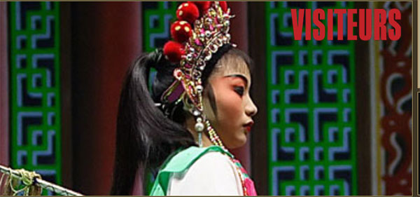LA CHINE - VISITEURS LA CHINE - VISITEURS