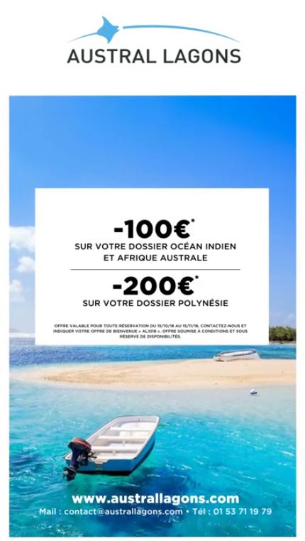 Offre Austral Lagons Offre Austral Lagons