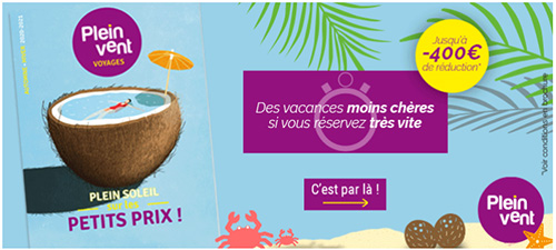 Des vacances moins chères avec Plein Vent Des vacances moins chères avec Plein Vent